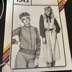 Stretch & Sew 1543 Jumper And Best Pattern