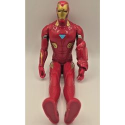 Hasbro Marvel Avengers Iron Man Action Figure Red Gold 12 Inch