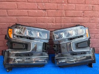2019 2021 2022 Chevy Silverado Headlight LED LH