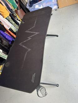 Carbon Fiber gaming desk with Extra Large Extended Heavy Thick Gaming Desk Mat 62.5 x 29.5 Inch Mouse Pad 