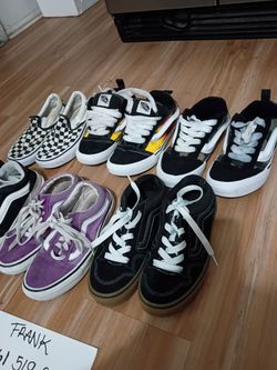 VANS SHOES BOY SIZE 2 PAIRS FOR $15 PICK UP IN SUN VALLEY