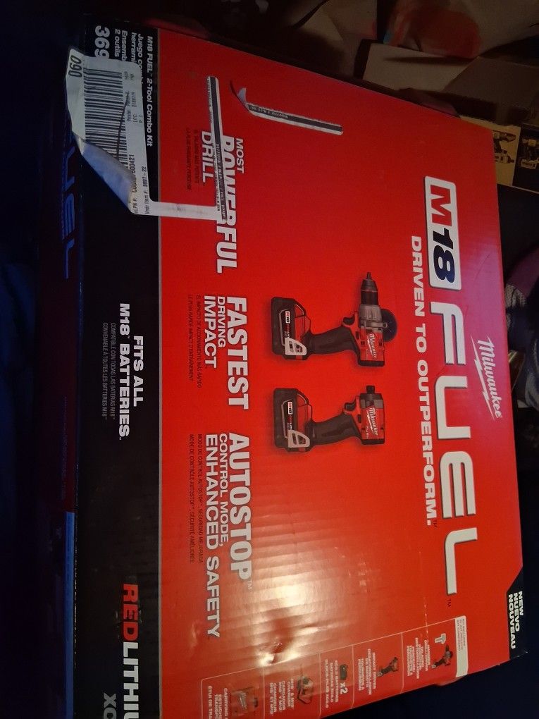 Milwaukee M18 Fuel Drill Combo