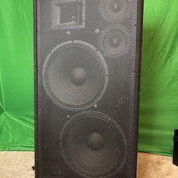 Carvin LS1523 3-way Dual 15" FRFR Guitar / Bass / PA Speaker Cabinet