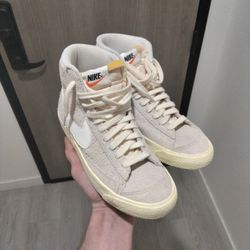 Nike Pink Suede Shoes