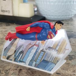 Superman cake topper