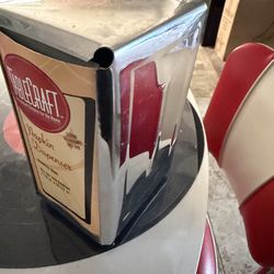 Table craft vintage retro Mcm napkin dispenser