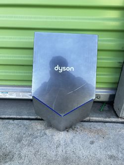 DYSON Airblade HU02 V Series Hand Dryer - "Sprayed Nickel” Used