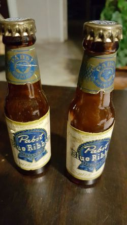 2 collectible bottles 4.5 inch