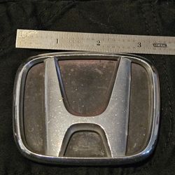 Honda Emblem W/Back