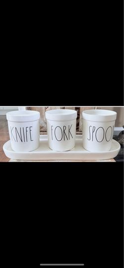 Rae dunn utensil holder