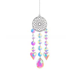 Crystal Suncatcher, Window Suncatcher Prism Hanging Sun Catcher Outdoor Indoor Decor Gift for Mom Christmas Stocking Sutffers Home Decor