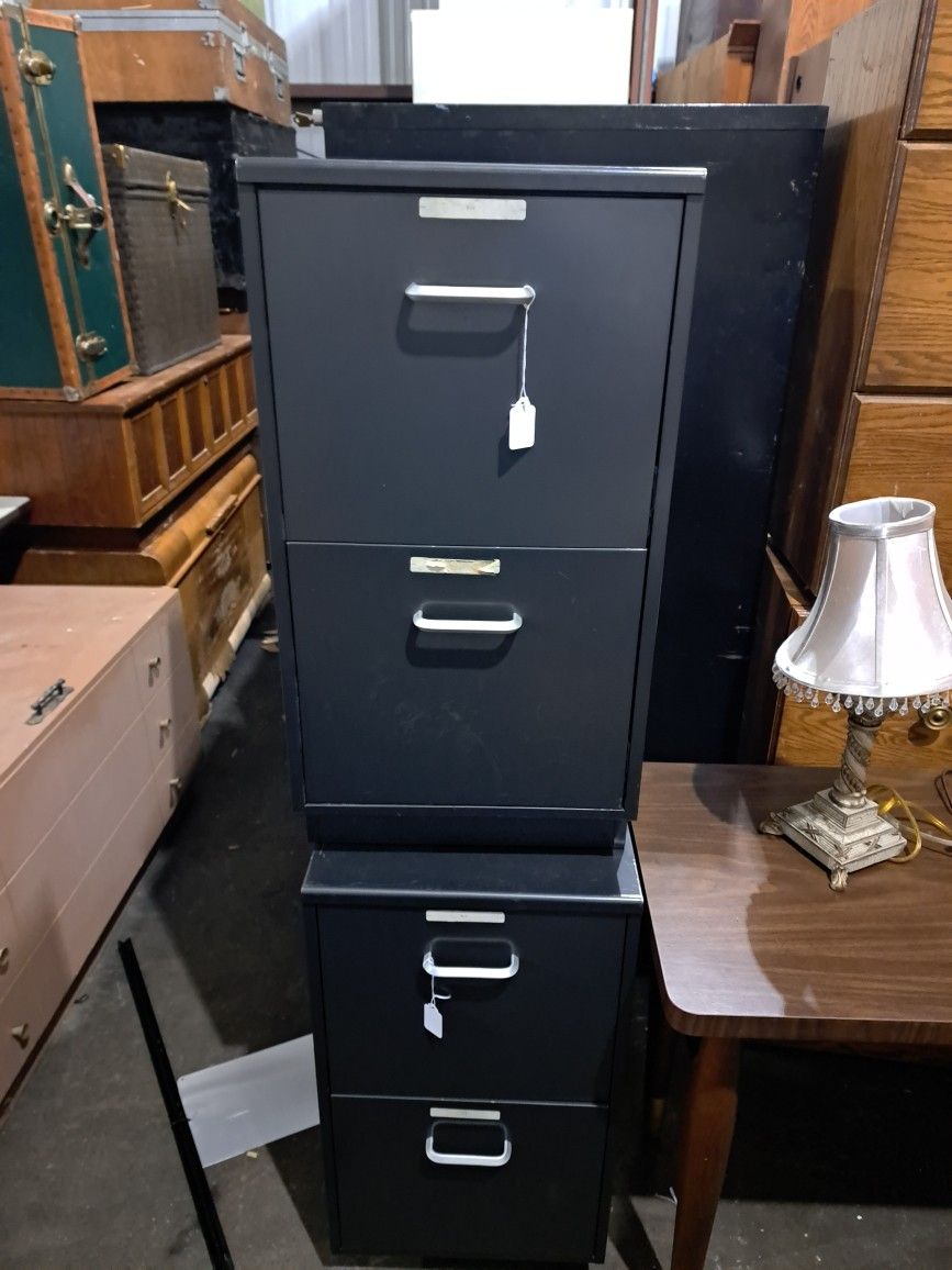 Pair Of File Cabinets