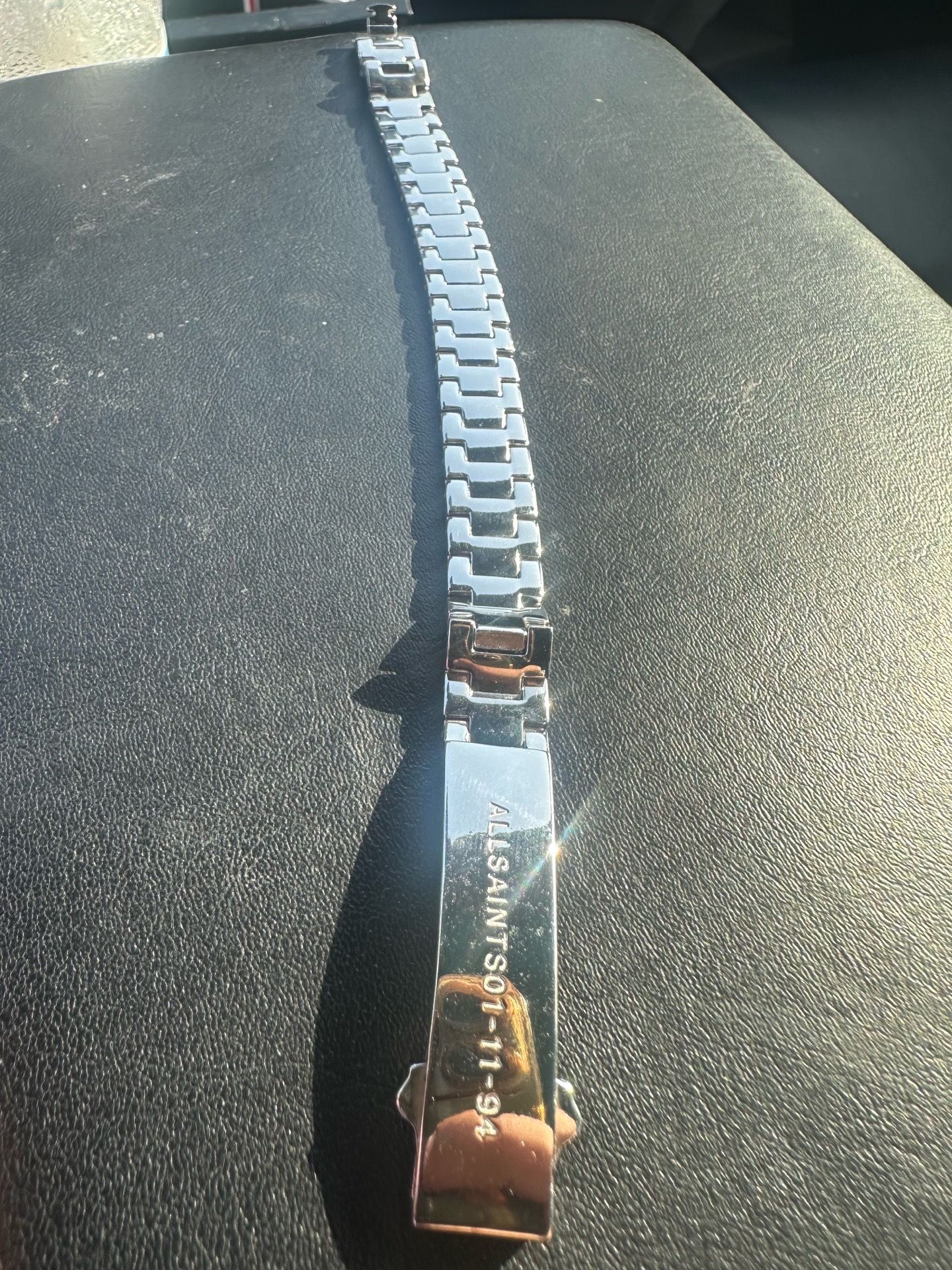 All saints sterling bracelet
