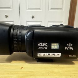 4K HD Digital Camcorder (Black)