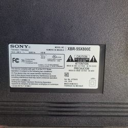 Sony Bravia Model XBR-55X800E