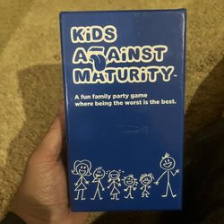Kids Against Maturity Card Game