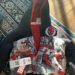New Spider-Man Toddler Hoddie 