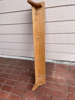 Mill StoreProducts 46 inch Pine Peg shelf