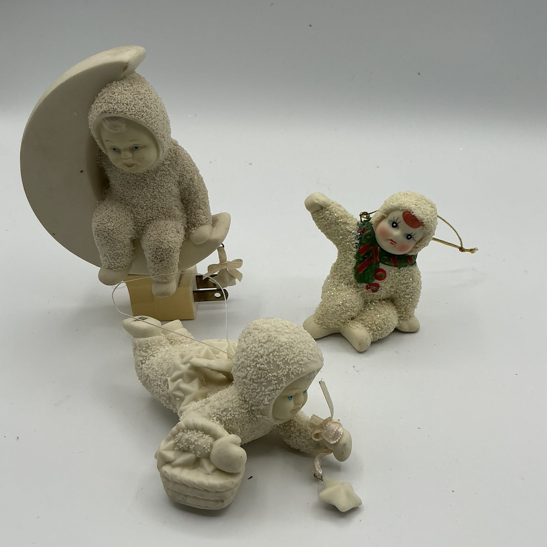 Lot Of 3 - Dept 56 Snowbabies Figurines
