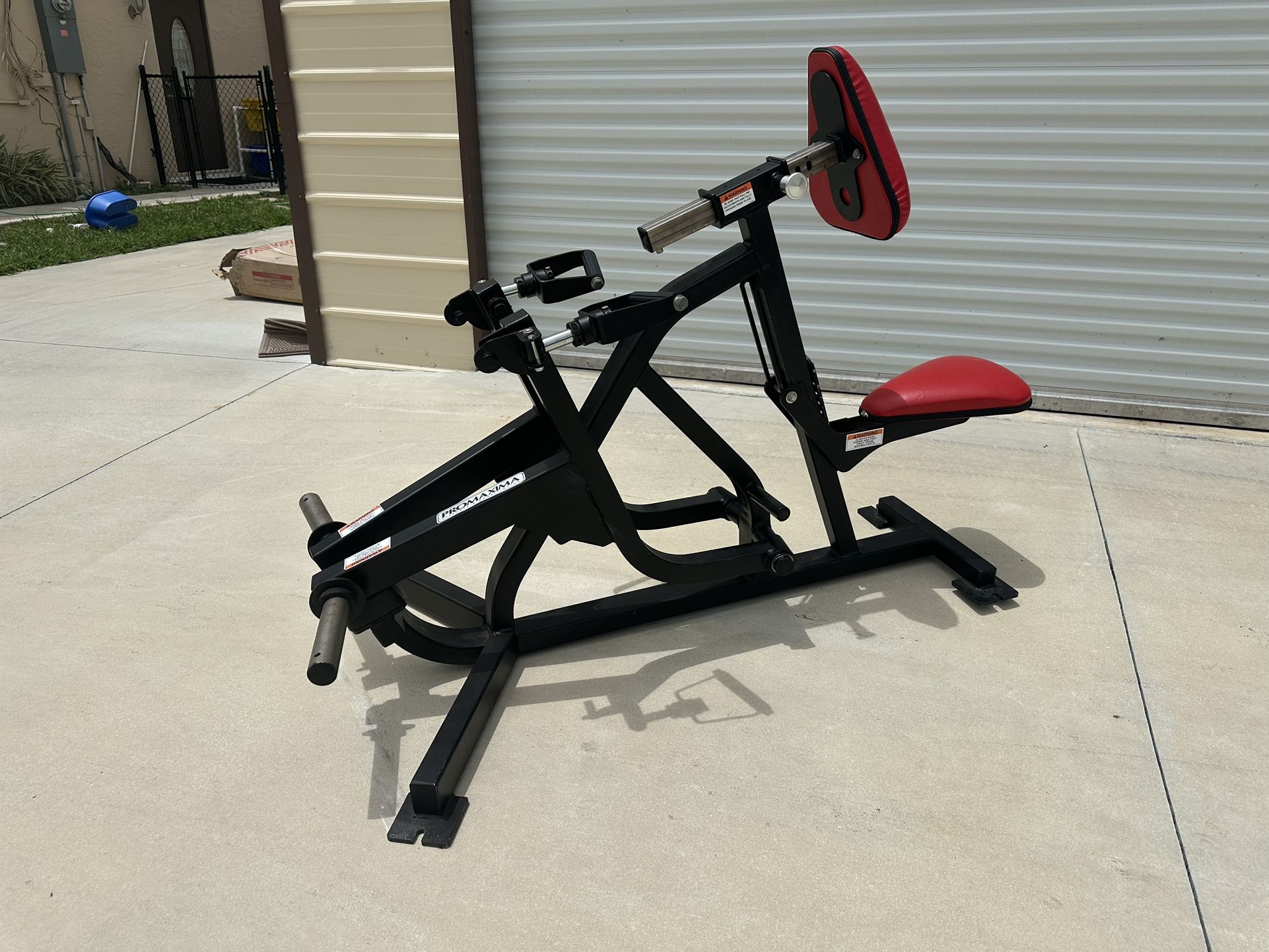 Pro Maxima Rotating Handles ISO Seated Row Plate Load Machine