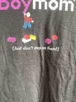 BOY MOM SHIRTS  LARGE