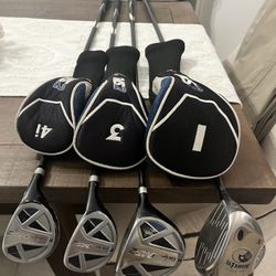  Callaway Big Bertha Hawk Eye VFT & Walter Hagen 3w, 4h, 6h