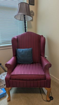 Arm Chair and Ottoman