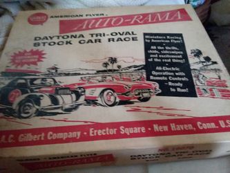 Vintage slot car set