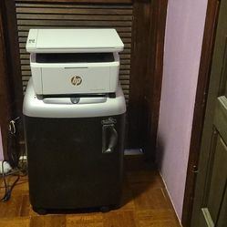 HP Printer,  and Paper  Shredder