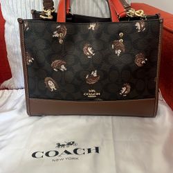 2 Way Coach Tote Bag