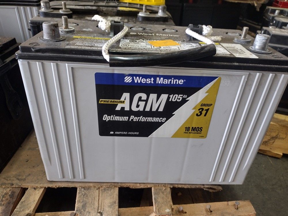 AGM Batteries: Boats,Music,Inverter,Trolling