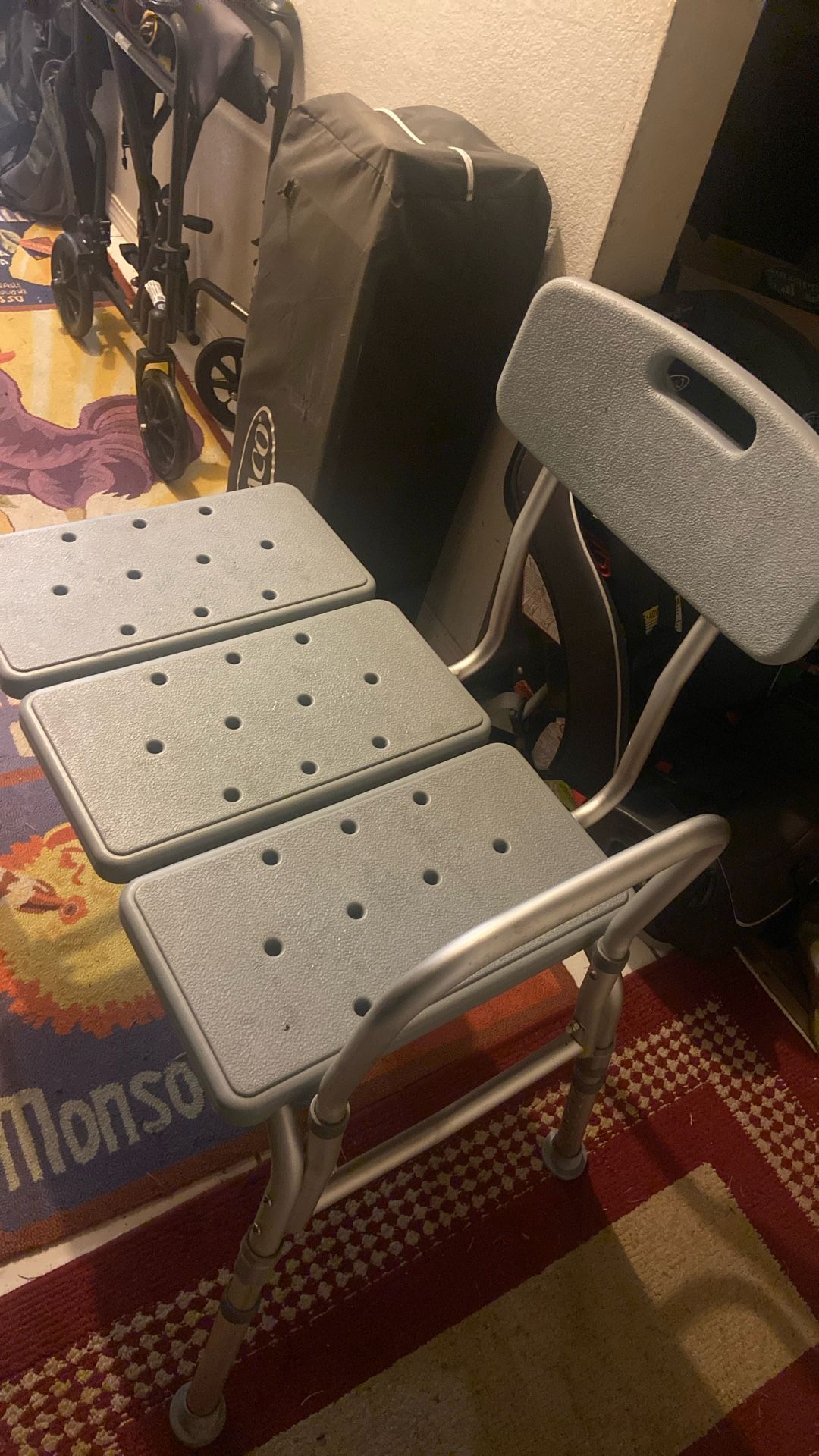 Transfer Bench or Shower Chair Price 25$. Pick Up. In. E. 72 and. Grandview. E. Tacoma