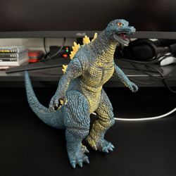 Godzilla Rare Vintage Toy! Soft Rubber