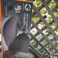 Massage And Heat Cushion For Car 