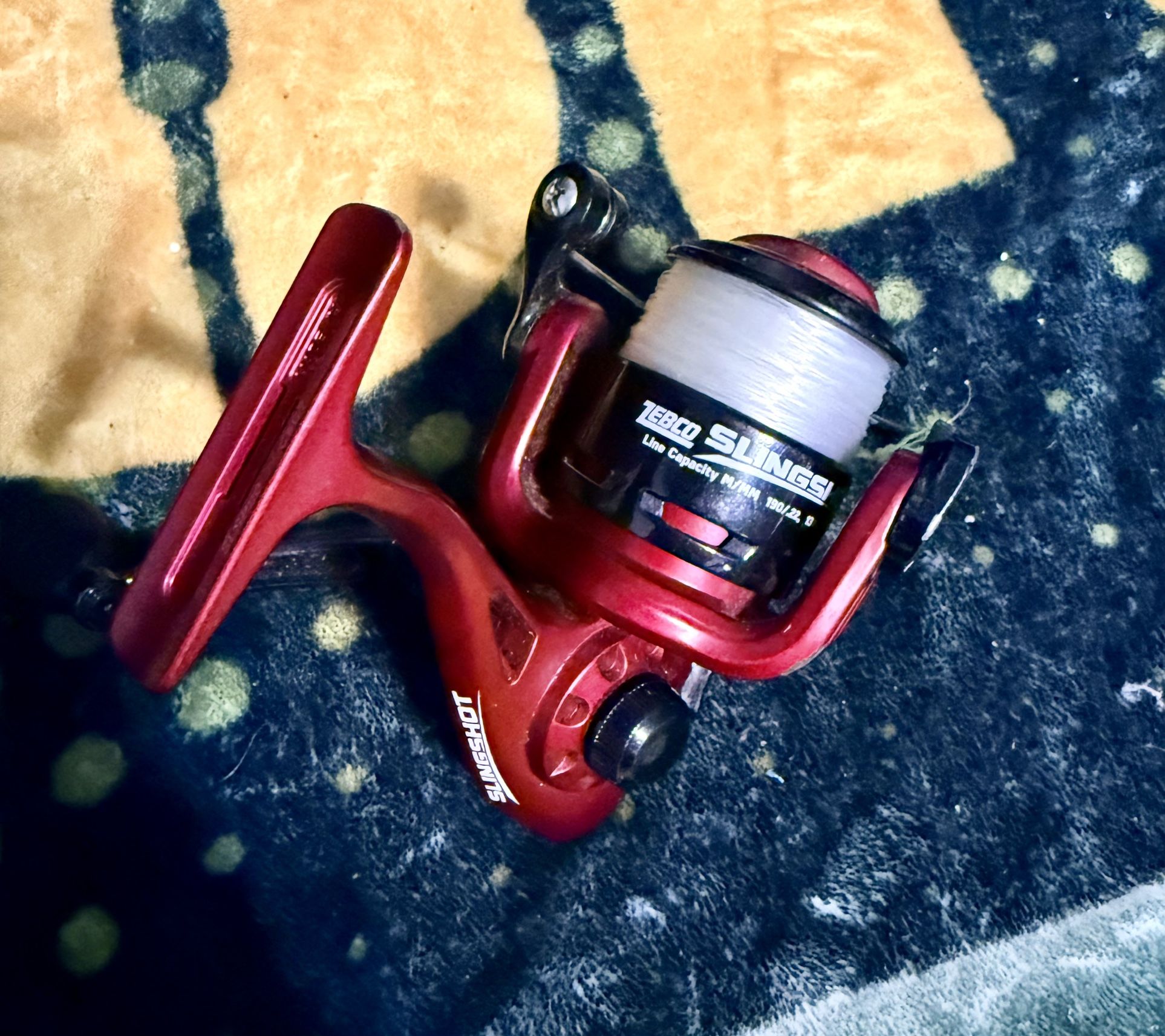Zebco Slingshot SLSP20-GWG7 Spinning Reel.