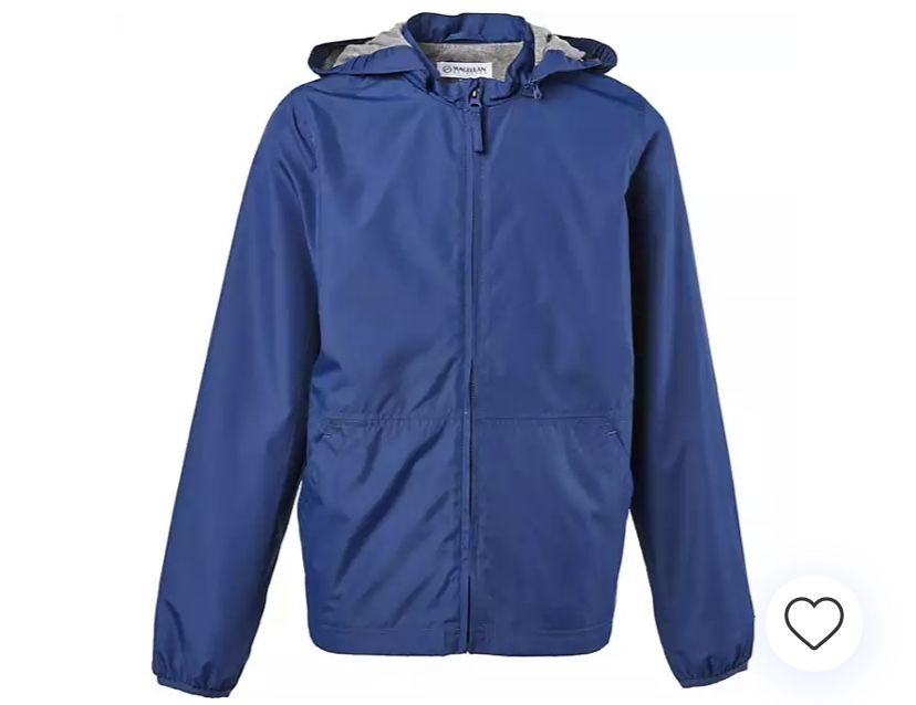 Magellan Rain Blue Jacket For Kids Size M 