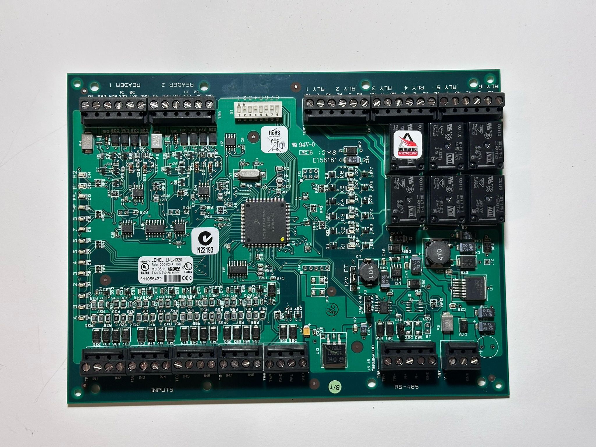 QTY 50 - LENEL LNL-1320 Dual Reader Controller Module - Access Control Board