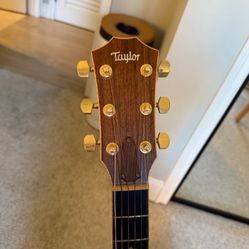 Taylor 814ce acoustic guitar, 2013 with hard case.