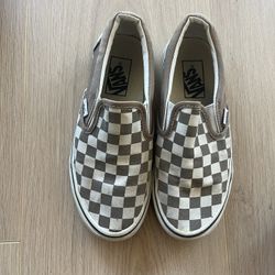 Kids Checkered Vans