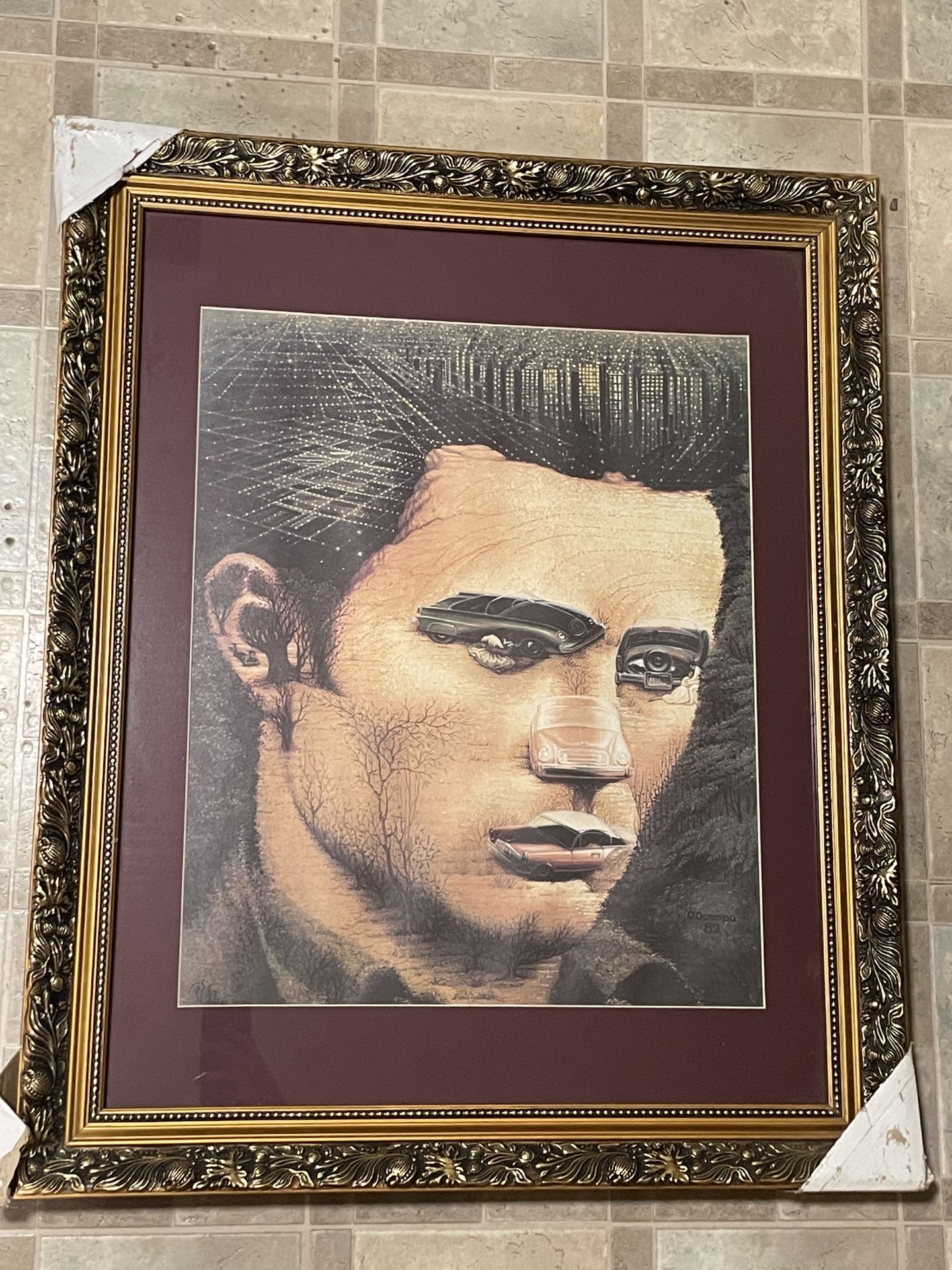 James Dean By Octavio Ocampo Art Print : Hollywood Lights