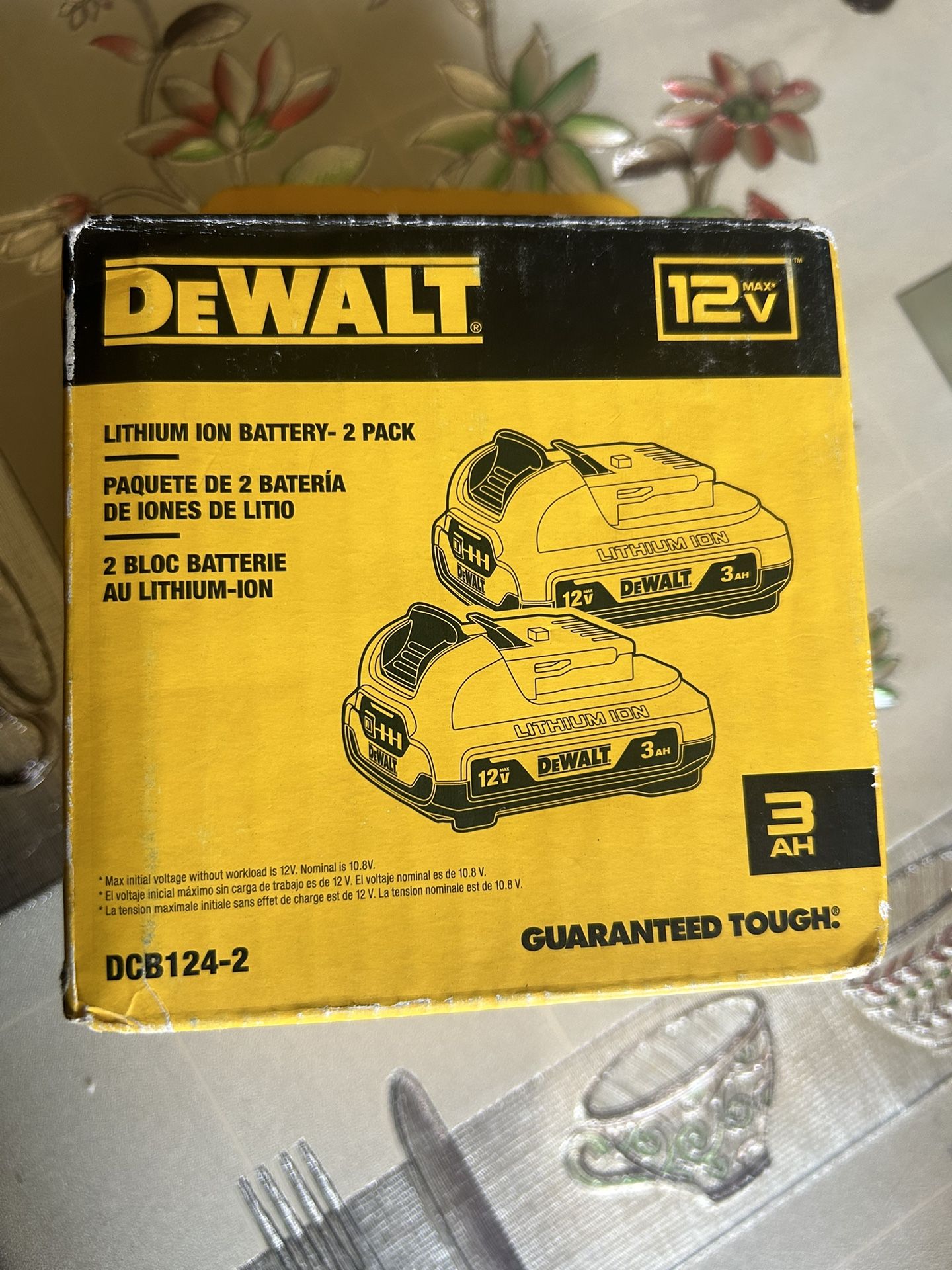 DEWALT 12 Volt Pack Lithium ion (3 Ah Ah Battery)