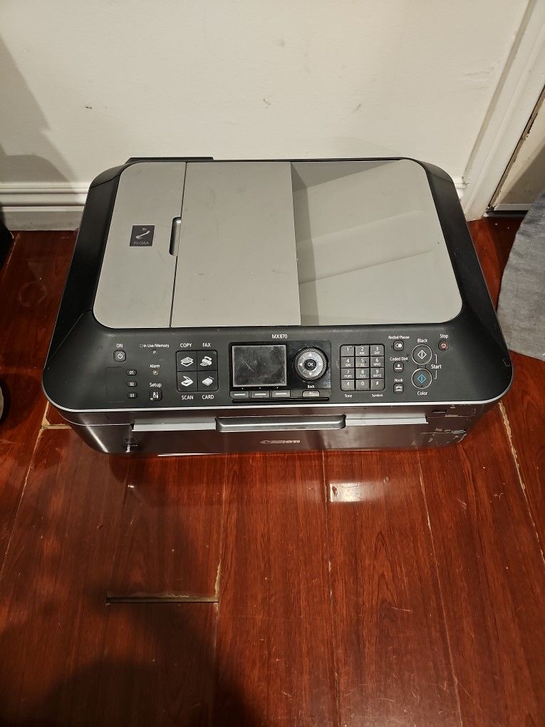 Canon MX870 printer FOR PARTS ONLY