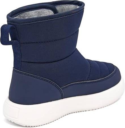 NEW Sz 10.5 WATERPROOF Toddler Insulated Winter Snow Boots Kids Girls Boys Lightweight Warm Fur Lined Little Kids