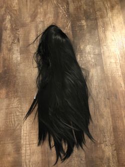 Long Black Wig