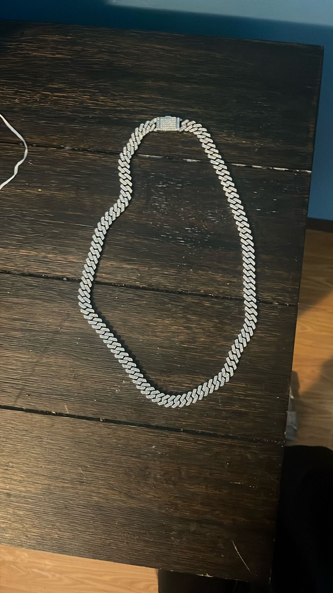 Moissanite Necklace 20 MM