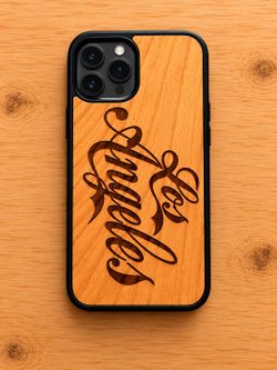 Los Angeles
City name design wood phone case for iPhone and Samsung galaxy