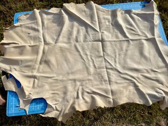 Large Lot of 10 large pieces printed cowhide leather