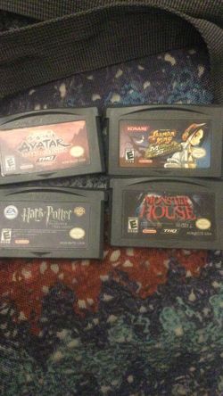 4 Game Boy Advance Games