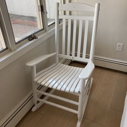 Outdoor Rocking Chair Solid Wood
