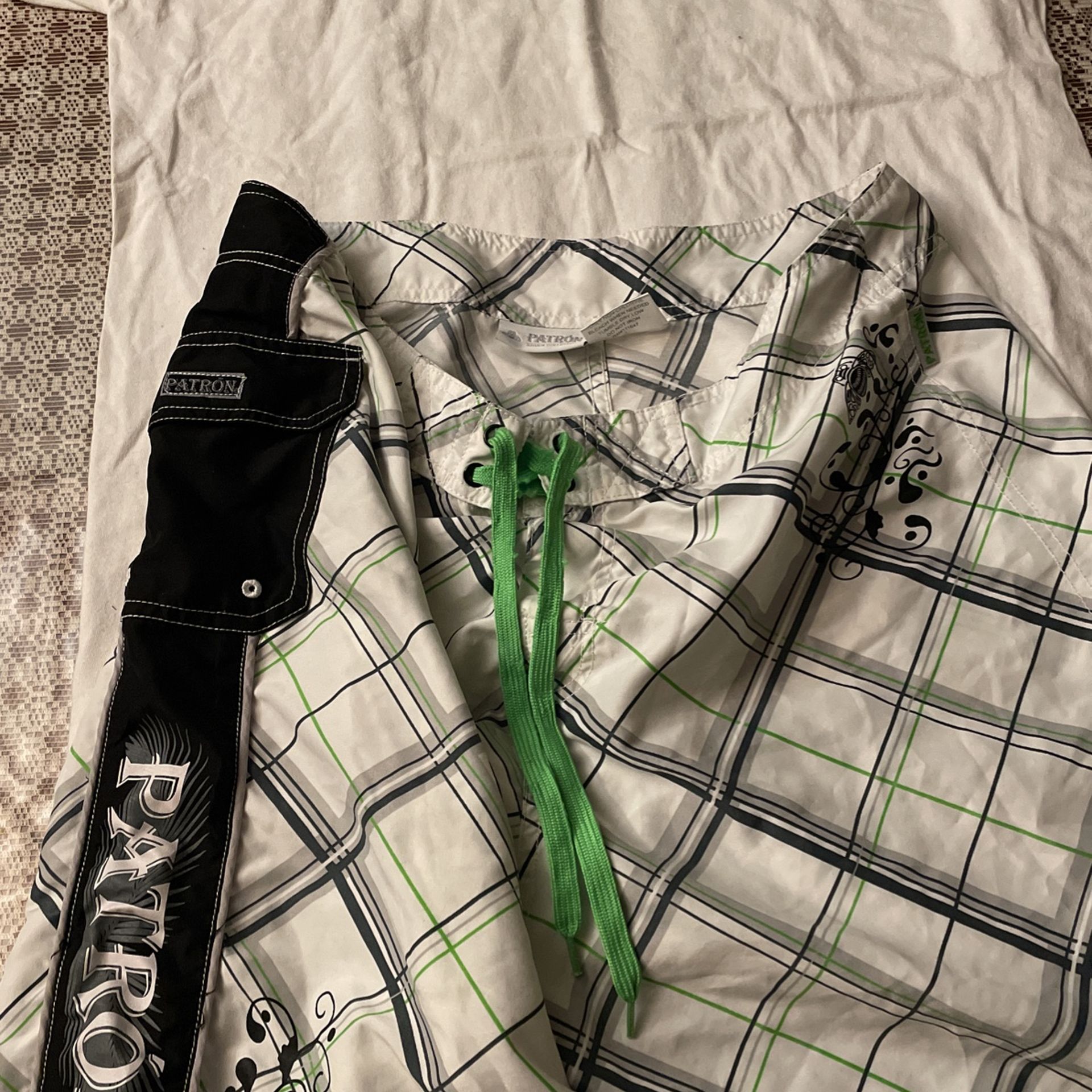 Patron Tequila beach Outfit Shorts And Shirt